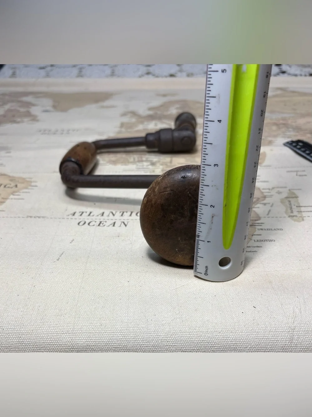 Vintage•Bit & Brace•Manual Hand Drill•Reversible Ratcheting•Old Man•Functional